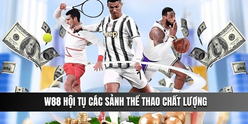 Nhà cái hội tụ các sảnh thể thao W88 chất lượng